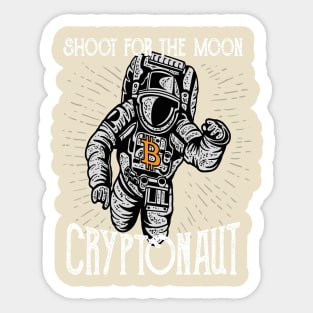 Bitcoin Cryptonaut Sticker